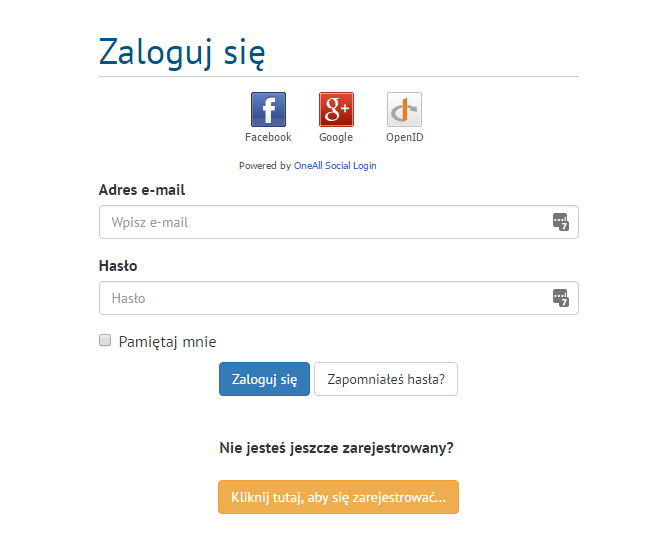 Panel Klienta-login